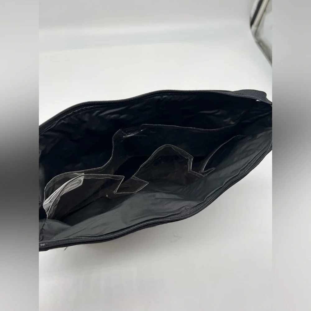 adrienne vittadini toiletry bag monogrammed black